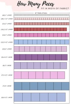 how many pieces are in each pattern?