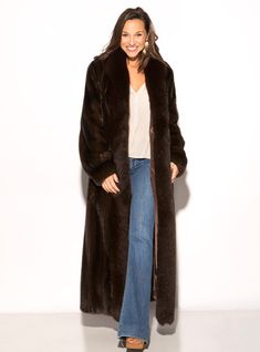 This is a luxurious mink fur coat accentuated with a rich fox fur tux. Enjoy the subtle contrast of the gleam of rich fox fur against the velvety sheen of this elegant mink fur coat. *This style is sometimes custom-made, please allow approximately 2-6 weeks for delivery. For questions or rush orders, please use our chat or call 334-277-7610. Length: 50-52 inches Fur Origin: Denmark Made in Greece Dye added Don't see your size or color? Please use our chat or call to see if we can custom make it Chinchilla Fur, Mink Fur Coat, Mink Coat, Fur Blanket, Rabbit Fur, Mink Fur, Night Looks, Fox Fur, Kids Accessories