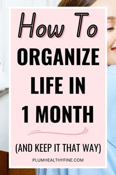 Get organized in a month's time with this easy peasy 30 day challenge and declutter every corner of your space and mind | organize your life in one month | how to get organized in 30 days | one month organizing challenge | habits + routine Uncluttered Kitchen, Organization Challenge, Habits Routine, Organize Life, Organizing Challenges, Declutter Challenge, Be More Organized, Get Your Life Together