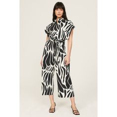 Black printed cotton blend (62% Cotton, 35% Polyester, 3% Spandex). Jumpsuit. Cap sleeves. Collar. Front button closure. 53.5" from shoulder to hemline. 23" inseam. 6" rise. Imported. Printed Fitted Jumpsuits And Rompers For Work, Black Printed One-piece Beachwear, Beach-ready Short Sleeve Jumpsuits With Button Closure, Casual Black Printed Jumpsuit/romper, Rent The Runway, Closet Designs, Black Print, Cap Sleeves, Printed Cotton