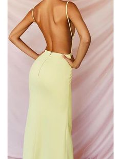 Mermaid / Trumpet Prom Dresses Open Back Dress Formal Wedding Guest Floor Length Sleeveless Strapless Satin Backless with Slit Open Back Dress Formal, Prom Dresses Open Back, Dress Formal Wedding Guest, Dresses Open Back, Formal Wedding Guests, Backless Prom Dresses, Custom Size Dresses