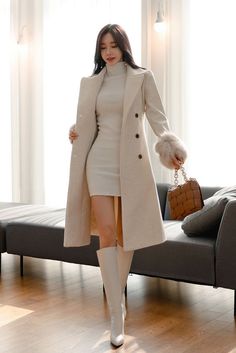 Chique Outfit, Chique Outfits, Korean Fashion Dress, Classy Work Outfits, Stylish Work Outfits, Looks Chic, Casual Winter Outfits, Komplette Outfits, Girls Fashion Clothes