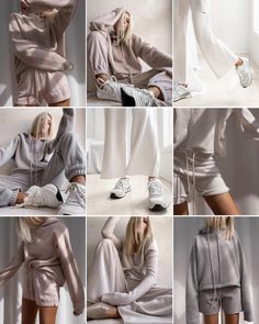 Comfy Lounge Wear, Satin Joggers, Summer Straw Hat, Winter Mood, Warm Cardigan, Sneakers Looks, Photography Fashion, Weekend Wear