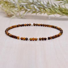 Tiger Eye Stretch Bracelet, Delicate Beaded Brown Gemstone Jewelry Jewelry This bracelet is very dainty - beads measure about 2,2.5 mm apiece AAA Quality Please Feel Free To Contact If You Have Any Query. Orders are shipped within 1 business working day, excluding orders made on Sunday or national holidays. Domestic delivery takes 5-7 business days. International delivery takes 11-23 business days. PAYMENT METHOD : PayPal only Please send all payments within 7 days . Return policy: We are very c Crystal Bead Bracelet, Brown Gemstone, Tiger Eye Crystal, Crystal Beads Bracelet, A Tiger, Handmade Bracelet, Gemstone Bracelet, Stretch Bracelet, Bead Bracelet