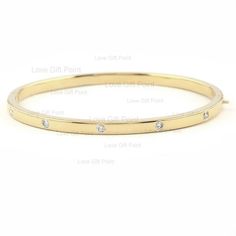 DescriptionUnique 14K Yellow Gold Natural 4.41 Ct. SI Clarity G-H Color Diamond Tennis Bracelet Handmade Jewelry Wedding Wear Jewelry Gift For Her≫ Features• Items Code:SGBN00066• 14K also available - Additional fees may apply)• Solid 14K Yellow Gold with stamped / this can be made in 18K also• More option in gold color: Rose gold, yellow gold, White gold• Diamonds Wt : 0.17 ct• Diamond color : G-H• Diamonds Clarity : SI• Diamonds cut : Brilliant• Size :-   6 / 6.5 / 7 / 7.5 inches≫ FAQ below fo 14k Gold Round Diamond Bracelet For Anniversary, Yellow Gold Diamond Bracelet With Bezel Setting For Wedding, Gold Bracelet With Bezel Setting For Anniversary, Anniversary Gold Bracelet With Bezel Setting, Anniversary 14k Gold Diamond Bracelet With Single Cut Diamonds, Gold Bracelet With Single Cut Diamonds For Anniversary, Wedding Diamond Gold Bracelet With Bezel Setting, Wedding Gold Bracelet With Diamond Bezel Setting, Wedding Gold Diamond Bracelet With Bezel Setting