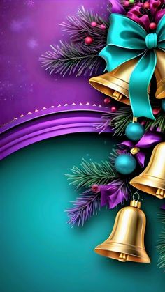 Purple Christmas Decorations, Christmas Wallpaper Backgrounds, Xmas Wallpaper, Christmas Phone Wallpaper