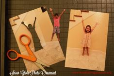 two children are standing in the bathtub with their arms up