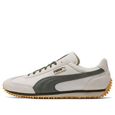 Retro Gray Low-top Sneakers, Retro Gray Sneakers With Round Toe, Perfect Sneakers, Marathon Running, Puma Mens, Puma Shoes, Pumas Shoes, Grey Green, Classic Silhouette