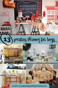 birthday party themes for boys and girls