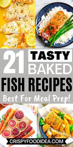 21 tasty baked fish recipes for meal prep