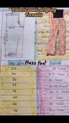 the pattern for this pants is very easy to sew