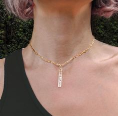 14k gold Roman numeral necklace made out of solid 14kt, 10k or brass 18k gold, perfect gift for many heartwarming moments to remember in your life! Date necklace  is a perfect gift for: *Anniversary. *Birth (of the child) *Wedding date. *Sweet 16. *Valentine's  *Mother's day *Christmas. *Your first achievement. *Date that keep you happy. *Dates that signify your happiness. (May god give you many). *Date as a happiness trigger.. NUMERAL size: Chain 14 to 18 inches. Size caries 1'' to 1.25'' Color Personalized 14k Gold Chain Necklace For Anniversary, Anniversary Charm Necklace With Paperclip Chain, Date Necklace, Number Jewelry, Number Necklace, Roman Fashion, Roman Numeral, Wedding Date, Chain Ring