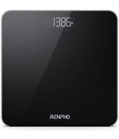 Product details/ Brand RENPHO Colour Black Recommended uses for product Humans Special feature Large Display, Precision Balanced, Body Weight, Non Slip Platform, back-up-battery Display type LED Weight limit 180 Kilograms High precision measurements: 4 high precision sensors offer accurate weight measurement with a maximum weight of 28st/180kg/400lb in 0.1lb/0.05kg increments, with 3 weighing units in st+lb/lb/kg. Easy to use: Renpho digital bathroom scale feature a large clear LED monitor to get a clear reading of your body weight measurements regardless of distance and light condition, comfortable and strong enough to use. Easy to clean. Press the unit button to change between st+lb/lb/kg. Step-on technology: The self-calibrated bathroom scale achieves precise and immediate weighing read Bathroom Scales, Weight Measurement, Battery Indicator, Display Type, Weighing Scale, Low Battery, Diy Bath Products, Body Weight, Bathroom Scale