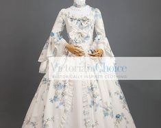 Made to Order Regency Gown Inspired by Bridgerton. - Etsy Luxury Victorian Rococo Dress With Fitted Bodice, Luxury Rococo Style Costume Dress, Victorian Rococo Floor-length Costume Dress, Floor-length Victorian Rococo Dress Costume, Luxury Rococo Costume Gown, Bridgerton Queen, Anglaise Dress, Nigerian Dress Styles, African Wears