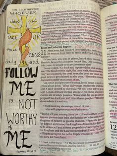 Matthew 10 Bible Journaling, Bible Journal Matthew, Matthew Verses, Matthew Bible, Bible Thoughts, Bible Verse Coloring Page