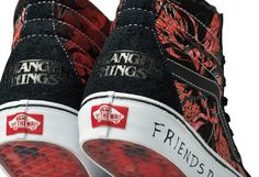 Stranger Things Converse, Vans Limited Edition, Starbucks Cup Art, Embroidered Converse, Classic Cortez, Hype Shoes, Art Pop, Vans Off The Wall