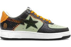 A Bathing Ape Bape Sta Low Halloween (2021) - 001FWH701018-BLK-A Bape Shoes, Bape Sneakers, Bape Sta, Ape Bape, Halloween Shoes, Bathing Ape, Halloween Fashion, Nike Blazer, A Bathing Ape