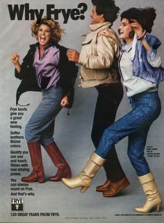 stylin' on these hoes. Gia Carangi, Fashion 1980s, Seventeen Magazine, Frye Boots, 1980s Fashion, Fashion Marketing, White Boots, Sporty Chic, Fashion Plates