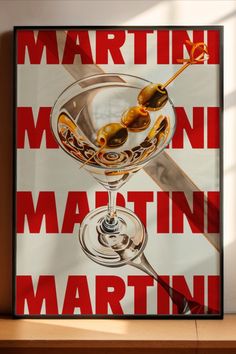 Cool Poster Design Graphics, Vintage Poster Aesthetic, Cool Poster Designs, Martini Art, Martini Print, Filmmaking Inspiration, Whiskey Brands, Vintage Advertising Posters, Magazine Layout Design