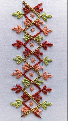 a close up of a piece of cloth with flowers on it