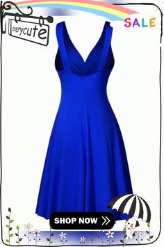 Women Elegant Pure Color Deep V-neck Dress Knee Length Backless Evening Dresses Sleeveless Slim Fit Pleated Dress Plus Size Backless Evening Dress, Deep V Neck Dress, Dress Knee Length, Knee Length Dresses, Dress Plus Size, Pure Color, V Neck Dress, Pleated Dress, Deep V Neck