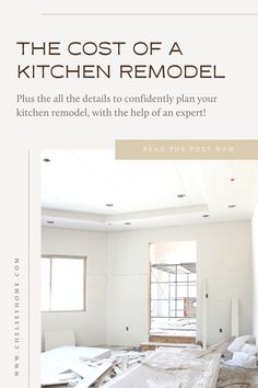 the cost of a kitchen remodel