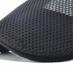 Unisex Casual Breathable Summer Newsboy Flat Cap – Flexy Style Black Windproof Hat For Summer, Casual Breathable Mesh Hat, Breathable Black Hat For Travel, Black Breathable Flat Cap, Black Mesh Hats For Outdoor Activities, Black Mesh Hat For Outdoors, Black Mesh Hat For Outdoor, Black Breathable Mesh Summer Hat, Black Mesh Hat With Breathable Mesh