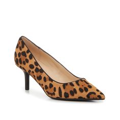 Nine West-Alake Pump Amplify your sophisticated style with the Alake pump from Nine West. Textured look of the raffia brings a crafty touch to the pointy-toe pump, raised by an elegant tapered heel. Toe Polish, Black Cheetah Print, Leopard Print Shoes, The Leopard, Trendy Shoes, Classic Silhouette, Sneakers Boots, Sophisticated Style, Cheetah Print