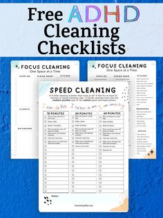 Speed Cleaning Checklist, Bedroom Cleaning Checklist, Easy Cleaning Schedule, Cleaning Chart, Chore Checklist, Cleaning Checklist Printable, Cleaning Checklists, Room Cleaning, Checklist Printable