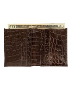 Alligator Image, Night With Friends, Business Meeting, Bifold Wallet, Modern Man, A Business, Alligator, Card Slots, The Go