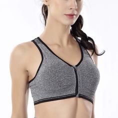 Front Zipper Shockproof Vest Removable Sports Bra | SharksFit

Upgrade your workout gear with the Front Zipper Shockproof Vest Removable Sports Bra, designed for maximum comfort and support. Featuring a convenient front zipper for easy wear and removal, this sports bra offers a snug, shockproof fit ideal for high-impact activities like running, yoga, and gym workouts. The removable padding allows for a customizable fit, while the breathable, moisture-wicking fabric keeps you cool and dry. Availa Gym Activewear With Zipper Closure, Zipper Closure Athleisure Activewear For Sports, Athleisure Activewear With Zipper Closure For Sports, Functional Activewear With Zipper Closure For Workout, Functional Activewear With Zipper For Workout, Sporty Stretch Activewear With Zipper Closure, Sporty Stretch Activewear With Zipper, Sporty Black Activewear With Zipper Closure, Functional Gym Activewear With Zipper Closure