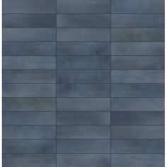 an image of a blue tile wallpaper with horizontal lines on the bottom and sides