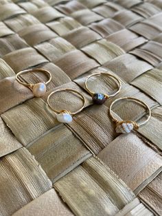 gold filled ring size 8 Diy Shell Ring, Gold Wire Wrapped Rings In 14k Gold Filled, 14k Gold Filled Wire Wrapped Rings, Wire Wrap Bead, Shark Tooth Ring, Diy Jar, Easy Crafts To Sell, Wrapped Rings, Ring Inspo