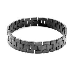 This Men's Black Stainless Steel Link Bracelet is perfect for those who want a stylish yet durable accessory. Made from high-quality black stainless steel, this bracelet is designed for durability and long-lasting wear. Whether you're looking for a special gift or a unique accessory for yourself, this stylish bracelet is a timeless choice. Coordinates Jewelry, Monogram Jewelry, Stylish Bracelet, Cz Stud Earrings, Engraved Jewelry, Black Stainless Steel, Accessories Unique, Birthstone Jewelry, Link Bracelets