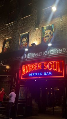 liverpool Liverpool Life, Rubber Soul Beatles, Aesthetic Bar, 10 Year Plan, England Aesthetic, Rubber Soul, Travel Through Europe, Beatles Music, Liverpool City