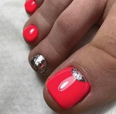 Pedicure Ideas, Unghie Nail Art, Pretty Toe Nails, Cute Toe Nails, Summer Toe Nails, Shellac Nails, Toe Nail Designs