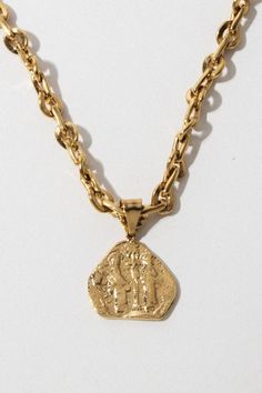 Hierarchy Gold Necklace – Child of Wild Social Hierarchy, Child Of Wild, Unique Symbols, Divine Timing, Antique Coins, Metal Necklace, Special Jewelry, Cheap Jewelry, Gold Plated Chains