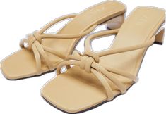 Chic Yellow Heels For Vacation, Chic Yellow Sandals With Padded Heel, Zara Yellow Summer Heels, Zara Beige Synthetic Sandals, Zara Yellow Heels For Spring, Yellow Synthetic Sandals For Day Out, Casual Zara Sandals With Padded Heel, Zara Casual Sandals With Padded Heel, Yellow Open Toe Sandals By Zara