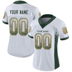 Capture your distinct look when you grab this Custom Football Jersey from our Shop. It features Customized Name and Number to show your uniqueness. Features: 1. 100% recycled polyester 2. Jersey with printed name and numbers, or pay a little extra, you can have it with stitched tackle twill name & number 3. Tailored fit designed for movement 4. No-tag neck label offers clean comfort 5. Strategic ventilation for breathability 6. Machine wash, Do Not Tumble Dry 7. Solid-body construction 8. Screen St. Patricks Day, Blue Football, Personalized Football, Custom Football, Alpha Kappa Alpha, 3d Pattern, Football Outfits, Team Jersey, Custom Jerseys