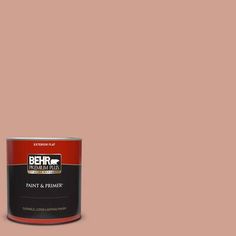 behr paint and primer in one, chocolate brown matte with dark red interior