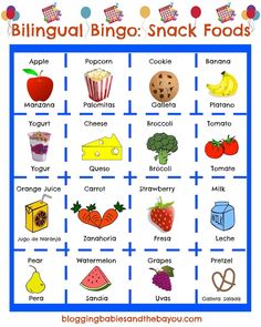 bilingual bilingual food and drink worksheet for kids to learn the english language with pictures