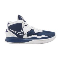 Find NIKE Kyrie Infinity Tb 'midnight Navy on Editorialist. Kyrie Infinity TB 'Midnight Navy' Vball Shoes, Nike Kyrie Infinity, Kyrie Infinity, Blue Basketball Shoes, Cute Skirt Outfits, Hype Shoes, Nike Kyrie, Volleyball Shoes, Basketball Sneakers