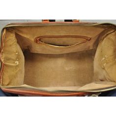 Vintage Crest Brown Leather Doctors Bag Carry on Luggage Suitcase. Circa Mid 20th Century. Measurements: 11" H x 18" W x 10" D Designer Travel Bag With Lined Interior, Luxury Travel Bag With Lined Interior, Rectangular Leather Trim Satchel For Business Trips, Rectangular Satchel With Leather Trim For Business Trips, Classic Travel Shoulder Bag With Lined Interior, Rectangular Coated Canvas Travel Bag For Business Trips, Designer Rectangular Satchel For Travel, Designer Rectangular Case Satchel For Travel, Rectangular Leather Travel Bag For Business Trips