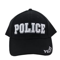 This classic black Police hat is crafted from 100% polyester for breathability and comfort. It features an adjustable mid-profile fit with a Velcro closure and eyelets for air circulation. Its high-quality embroidery ensures durability and longevity. Great for outdoors. Classic Black Hat For Outdoor Activities, Breathable Adjustable Cap, Black Breathable Dad Hat For Outdoor, Breathable Black Dad Hat For Outdoor, Police Hat, Mississippi, Classic Black, High Quality, Hats