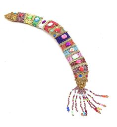 OYA - Shaker Baina de Framboyan Decorated with Beads Tools, Beads, Quick Saves