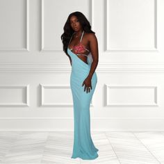 Description Prepare To Dazzle And Enchant With Our Blue Self-Tie And Starfish Details Maxi Dress. It's Not Just A Dress; It's A Symbol Of Captivating Elegance And Individuality. Whether You're Attending A Beach-Themed Event, A Summer Soire, Or Simply Want To Stand Out On A Special Day, This Dress Is The Perfect Choice. Be The Center Of Attention, Embrace The Radiance Of Blue, And Make A Unique Statement With Starfish Details. Shop Now And Embark On A Journey To Unforgettable Fashion And Timeless Blue Fitted Halter Neck Maxi Dress, Light Blue Fitted Maxi Dress For Date Night, Fitted Blue Halter Dress For Evening, Blue Backless Halter Dress With Tie Back, Light Blue Fitted Maxi Dress For Night Out, Fitted Light Blue Maxi Dress For Night Out, Blue Backless Halter Dress For Cocktail, Light Blue Maxi Dress For Night Out, Blue Halter Neck Maxi Dress For Evening