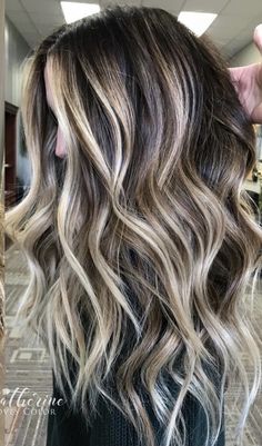 Hair Colors Highlights, Dark Brown Hair With Blonde Highlights, 2023 Ideas, Latest Hair Color, Color Highlights, Balayage Hair Dark, Dark Hair With Highlights