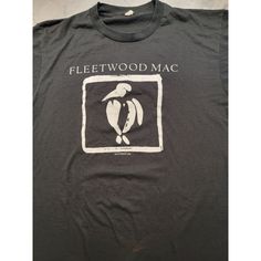 Please See Pictures For Condition Of The Shirt. Please Ask Questions If Needed. Thank You Greek Week Shirts, Fleet Wood Mac Shirt, Fleetwood Mac Sweatshirt, Fleetwood Mac Tshirt, Fleetwood Mac Tee, Thriller Album, 80s Tees, Blue T, Fleetwood Mac