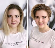 Hairstylist Encourages Her Clients to Get a Short Haircut, and Boy Was She Right / Bright Side Boy Cut For Women, Boy Cut, Cute Haircuts, Boy Cuts, Greasy Hair Hairstyles