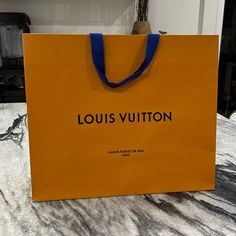 Louis Vuitton Shopping Bag Brand New Louis Vuitton Shopping Bag, Louis Vuitton Shopping, Louis Vuitton Orange, Branded Shopping Bags, Foundation Brands, Louis Vuitton Store, Orange Bag, Bag Brand, Shopper Bag